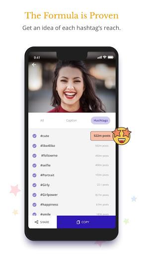 Captions for Instagram Photos & Hashtags - TagWag - Image screenshot of android app
