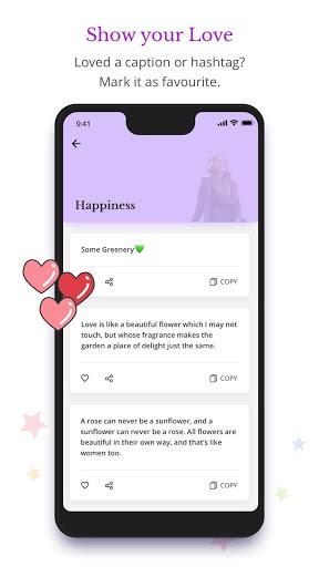 Captions for Instagram Photos & Hashtags - TagWag - Image screenshot of android app