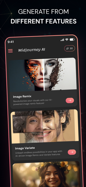 Midjourney: Prompt To Image AI - Image screenshot of android app