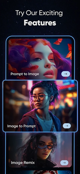 Midjourney: Prompt to Image AI - عکس برنامه موبایلی اندروید