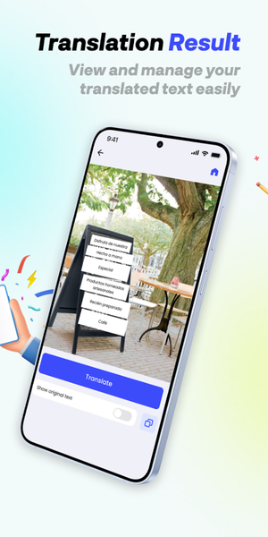 AI Translator: Voice & Camera - عکس برنامه موبایلی اندروید