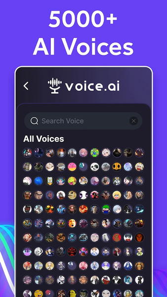 Voice.ai - Voice Changer - عکس برنامه موبایلی اندروید