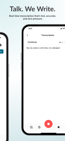 Voice to Text AI: Dictation - عکس برنامه موبایلی اندروید