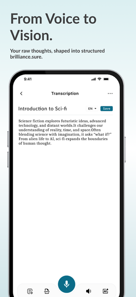 Voice to Text AI: Dictation - عکس برنامه موبایلی اندروید