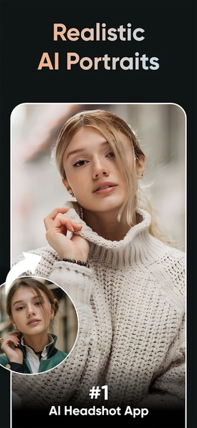 ReShot - AI Headshot Generator - Image screenshot of android app