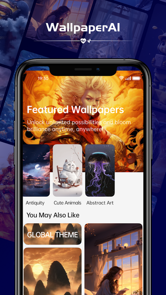 WallpaperAI - عکس برنامه موبایلی اندروید