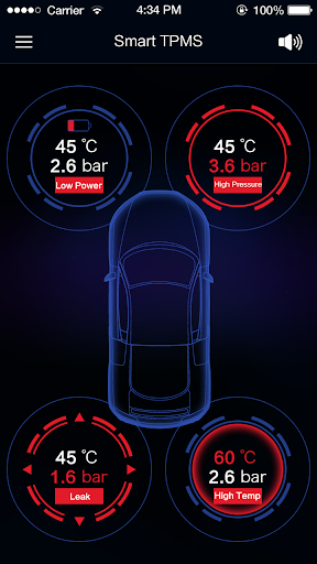 Smart TPMS - عکس برنامه موبایلی اندروید