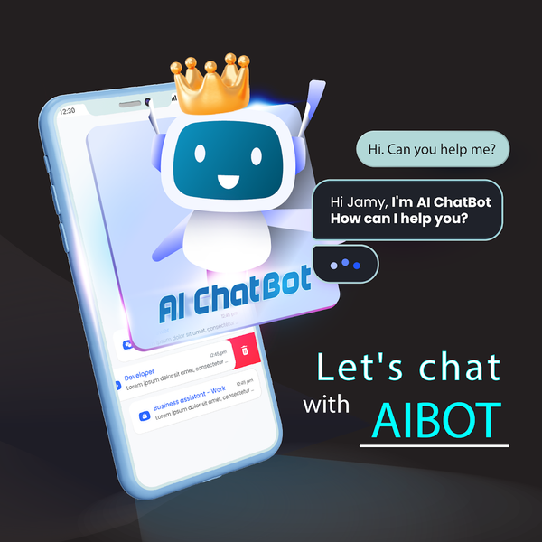 VoxyBot: AI Assistant Chatbot - عکس برنامه موبایلی اندروید