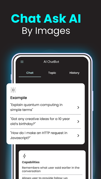 VoxyBot: AI Assistant Chatbot - عکس برنامه موبایلی اندروید