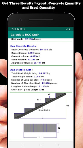 Concrete Stairs Calculator