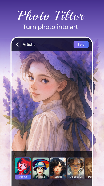 PiGo Photo Editor and Collage - عکس برنامه موبایلی اندروید
