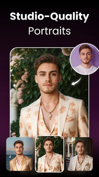 AI Headshot Generator - Pix Me - عکس برنامه موبایلی اندروید