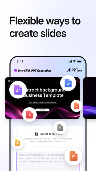 AiPPT- AI Presentation Maker - عکس برنامه موبایلی اندروید