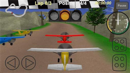 Plane Race - Gameplay image of android game