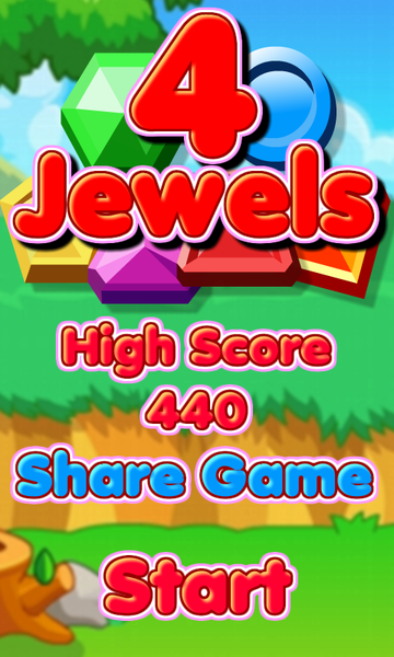 4 Jewels - عکس بازی موبایلی اندروید