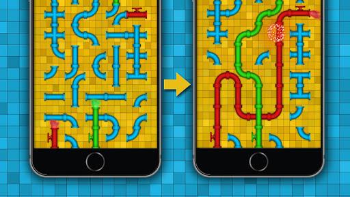 Pipe - logic puzzles - Gameplay image of android game