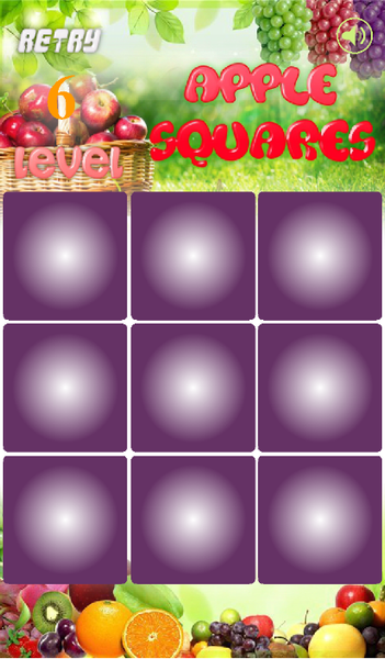 Apple Squares - Flash & Focus - Gameplay image of android game