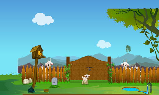 Baby Goat Escape - Gameplay image of android game