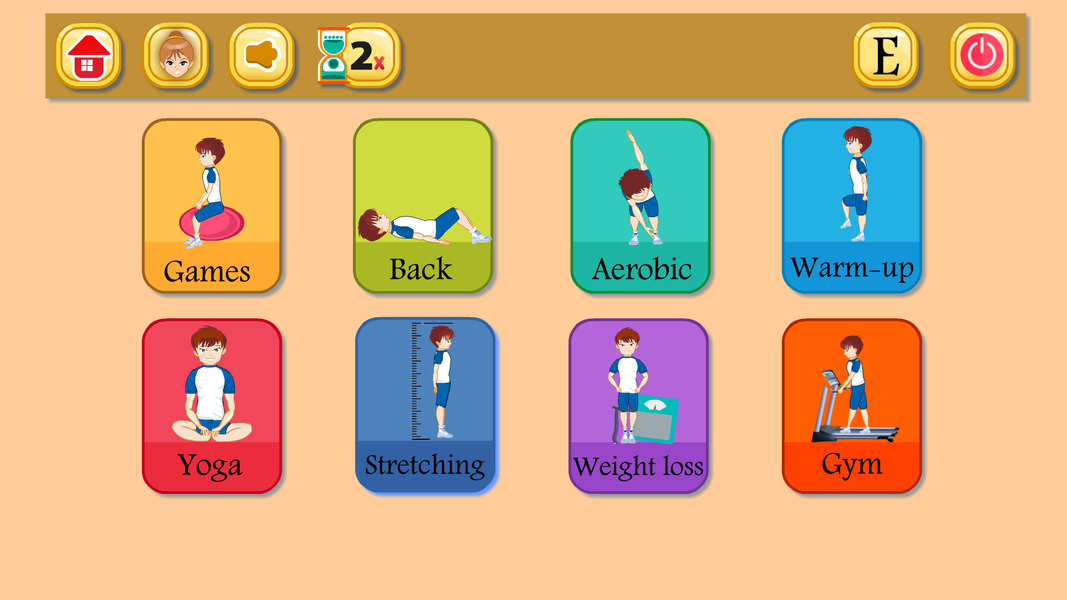 Exercise For Kids - And Youth - Image screenshot of android app