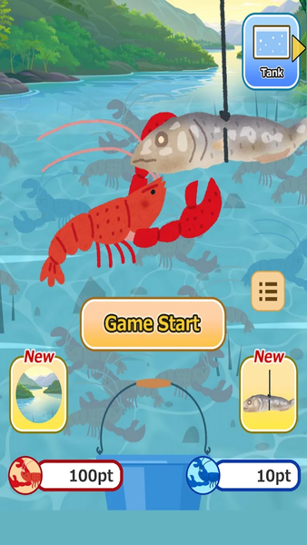Crayfish fishing - عکس بازی موبایلی اندروید