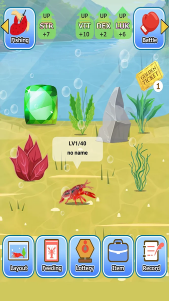 Crayfish fishing - عکس بازی موبایلی اندروید