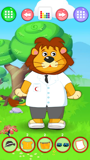 Dress Up and games Animals - عکس بازی موبایلی اندروید