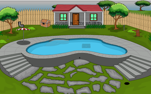 Escape Games-Backyard House - عکس بازی موبایلی اندروید