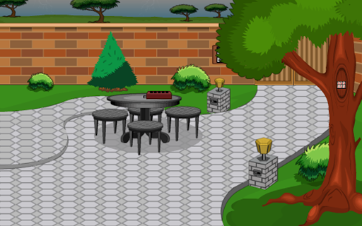 Escape Games-Backyard House - عکس بازی موبایلی اندروید