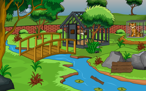 Escape Games-Backyard House - عکس بازی موبایلی اندروید