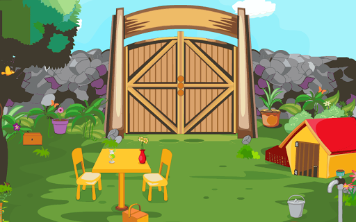 Escape Games-Backyard House - عکس بازی موبایلی اندروید