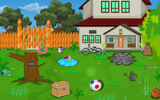 Escape Games-Backyard House - عکس بازی موبایلی اندروید