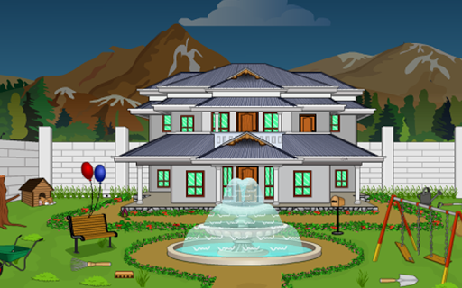 Escape Games-Backyard House - عکس بازی موبایلی اندروید
