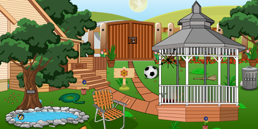 Escape Games-Backyard House - Gameplay image of android game