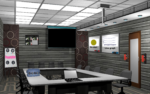۳D Escape Games-Puzzle Office ۴ - عکس بازی موبایلی اندروید