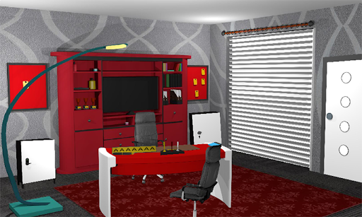 3D Escape Games-Puzzle Office 4 - Gameplay image of android game