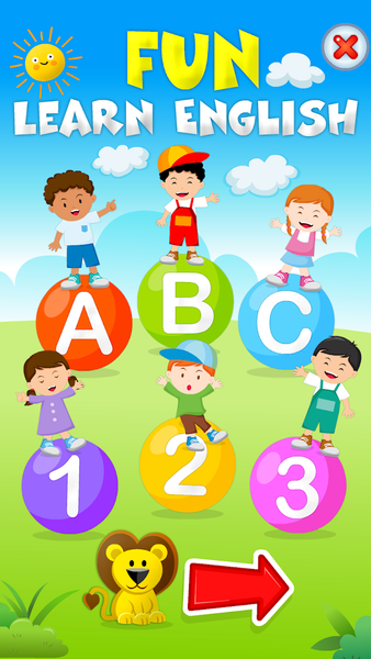 Learn English with fun - Image screenshot of android app