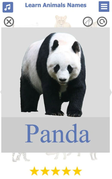 Learn Animals Names & Sounds - Image screenshot of android app