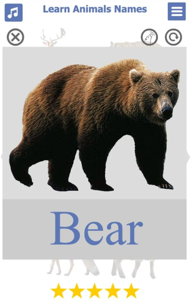 Learn Animals Names & Sounds - Image screenshot of android app