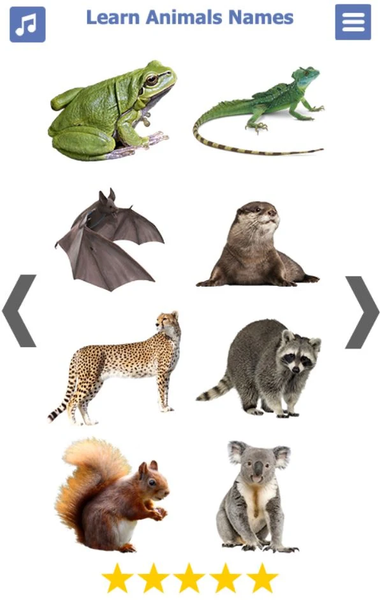 Learn Animals Names & Sounds - Image screenshot of android app