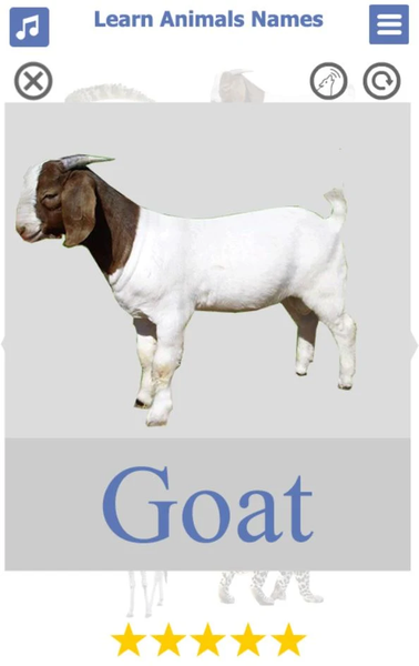 Learn Animals Names & Sounds - Image screenshot of android app