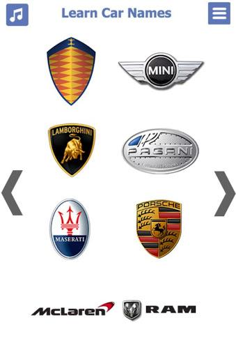 Cars Name | Motor Vehicle - Image screenshot of android app