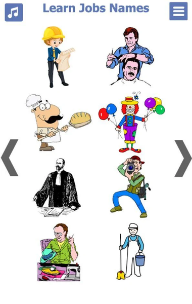 Jobs in English Job Kinds List - Image screenshot of android app