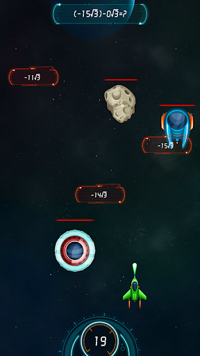 The Math Space Hero - عکس بازی موبایلی اندروید
