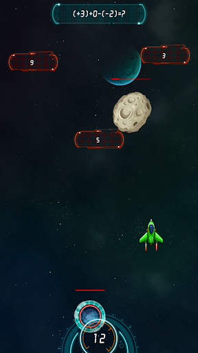 The Math Space Hero - عکس بازی موبایلی اندروید