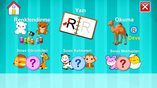 My Turkish letters, numbers - Image screenshot of android app