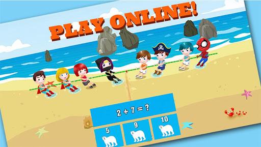 Fun math game for kids online - عکس بازی موبایلی اندروید
