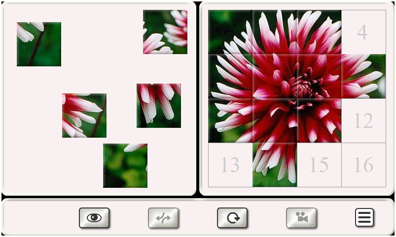 Guess the Flower: Tile Puzzles - عکس بازی موبایلی اندروید
