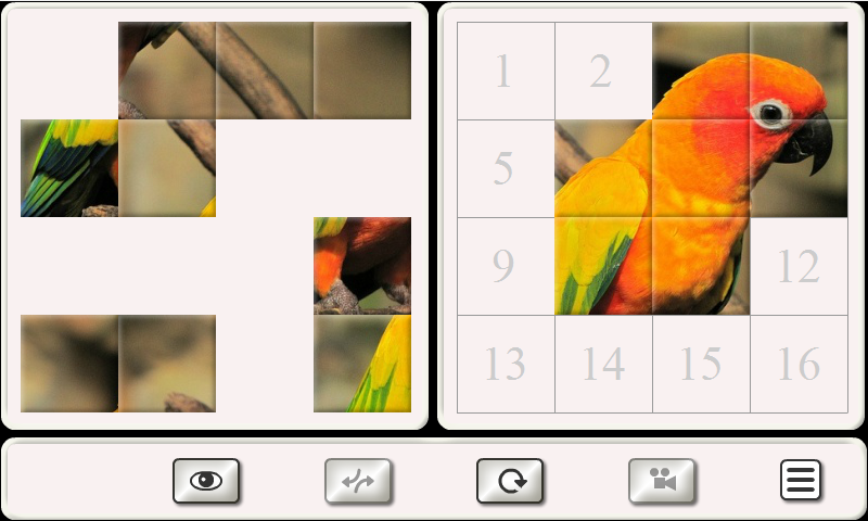 Guess the Bird: Tile Puzzle - عکس بازی موبایلی اندروید
