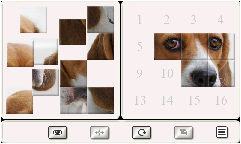 Guess the Dog: Tile Puzzles - عکس برنامه موبایلی اندروید