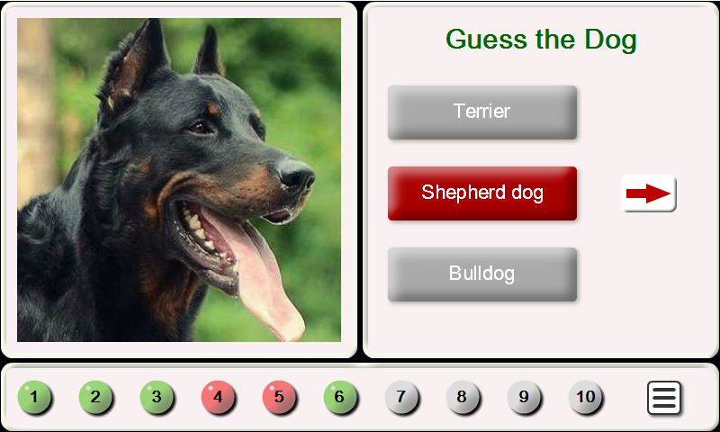 Guess the Dog: Tile Puzzles - عکس برنامه موبایلی اندروید